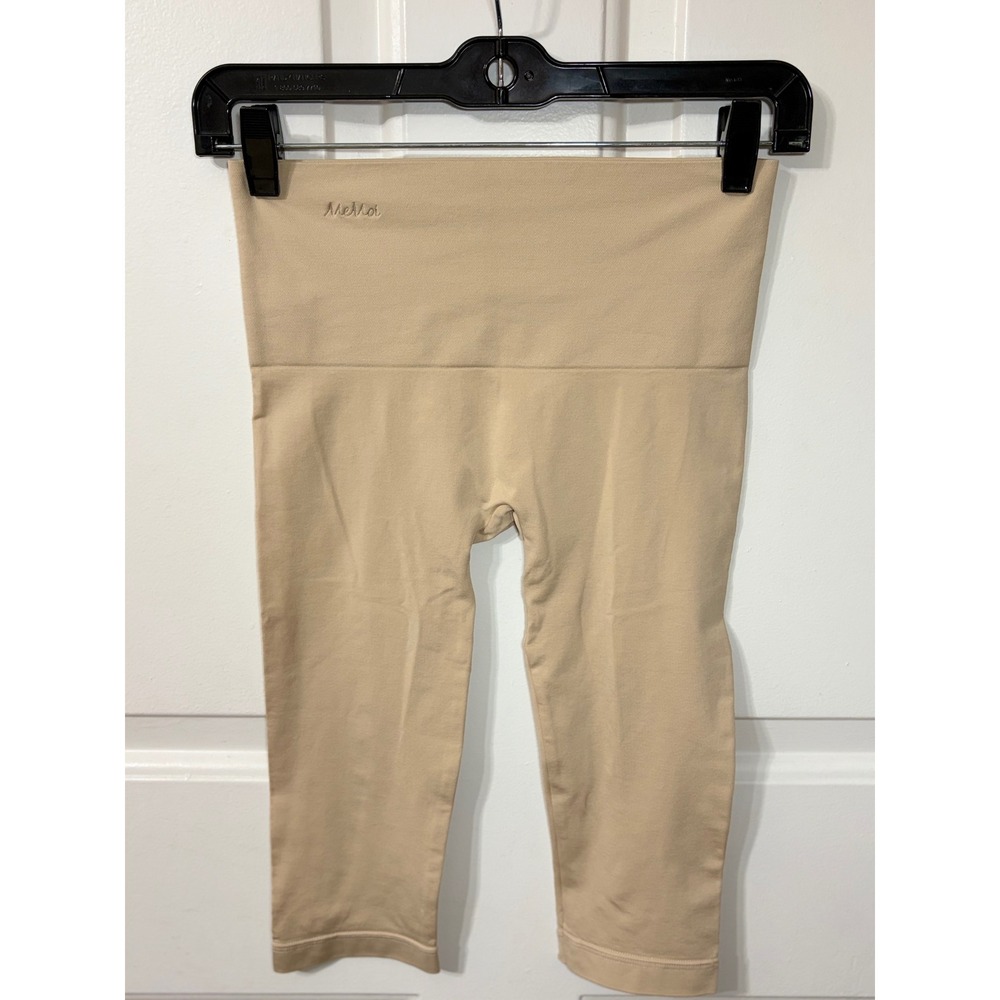 MeMoi | SlimMe High Waisted Capri Shapewear Leggings | M/2 || Tan|